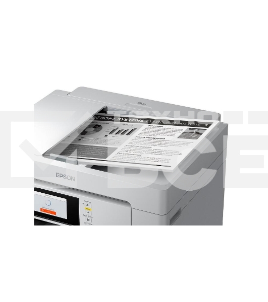 МФУ струйный EPSON M15180 (C11CJ41408), A3+, ч/б, печ. до 25 стр/мин., скан. до 26 стр/мин., 4800 x 1200 dpi (печать) 1200x1200dpi, USB, RJ-45, Wi-Fi, Air Print
