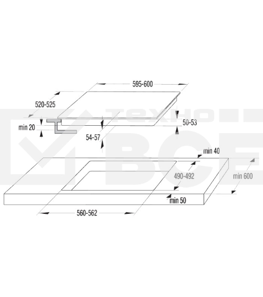 Электрическая варочная панель Gorenje ECT644BCSC 