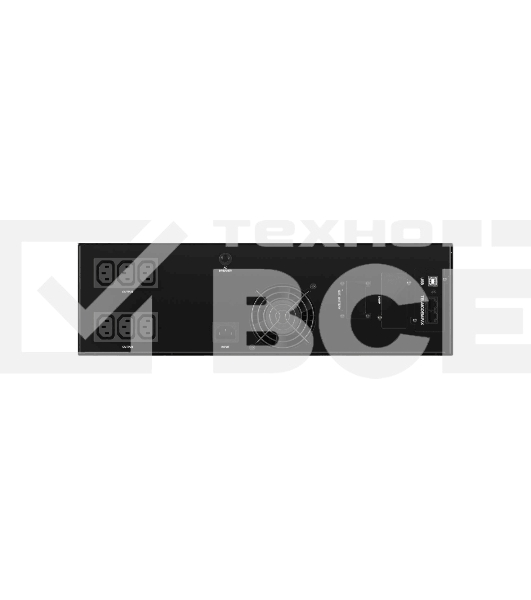 Линейно-интерактивный ИБП ДКС серии Info Rackmount Pro, 2000 ВА/1600 Вт,1/1, USB, RJ45, 6xIEC C13, Rack 3U, SNMP/AS400 slot, 3x9Aч