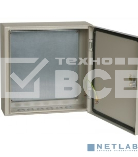 Корпус металлический ЩМП-4.4.1-0 74 У2 IP54 ИЭК YKM40-441-54 размеры 400х400х150 мм