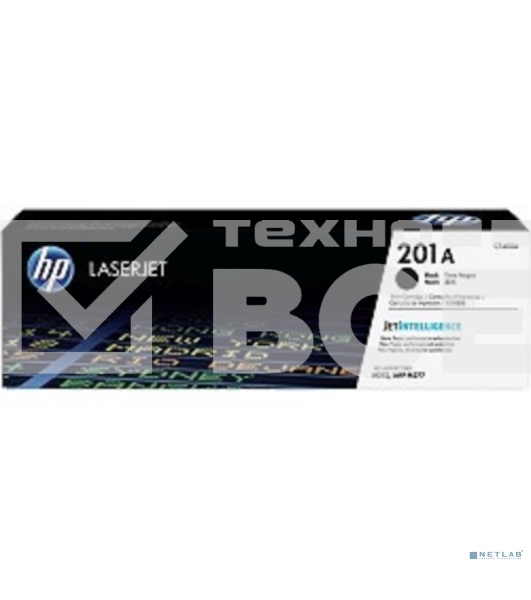 Тонер Картридж HP 201A CF400A черный для HP CLJ Pro M252/M277 (1500стр.)