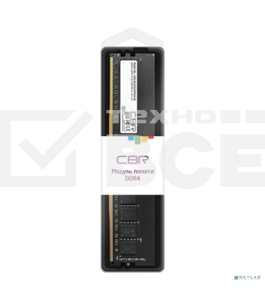Оперативная память CBR, DDR4, 32Gb (1x32 Gb), 2666 MHz, CL19, DIMM