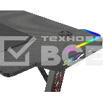 Стол игровой Cactus CS-GTZ-BK-RGB столешница ДСП, черный каркас черный, фото5
