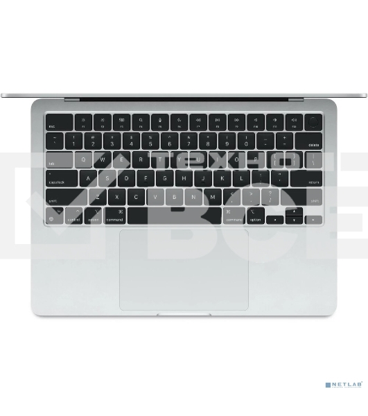 Ноутбук Apple MacBook Air A3240 серебристый MW0W3HN/A M4 10 core 16Gb SSD256Gb/8 core GPU 13.6