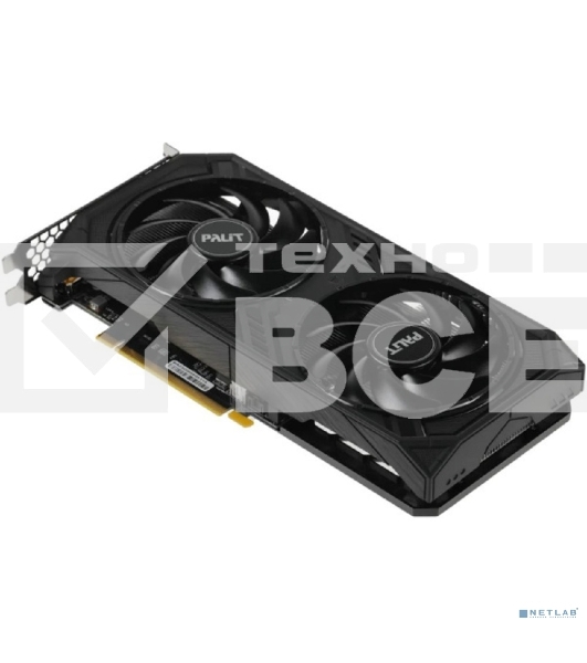 Видеокарта Palit PA-RTX4060 DUAL OC 8GB 8192Mb 128 GDDR6 1830/17000 HDMIx1 DPx3 HDCP Ret