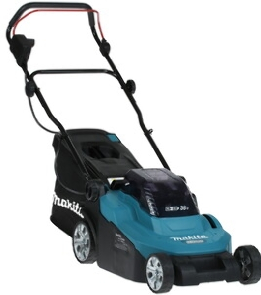 Газонокосилка аккумуляторная Makita DLM382PM2, 18 В, 4 Ач