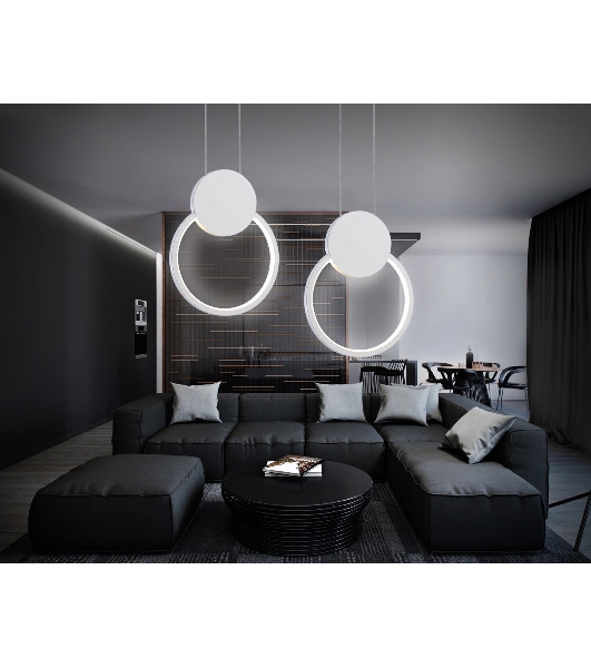 Светильник Ambrella light FL5251 WH белый 9W 4200K 200*20*1200 (без ПДУ)