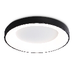 Потолочный светодиодный светильник Ambrella light FZ1403 BK черный IP20 48W 3000K-6500K D500*50 (ПДУ ИК), фото10