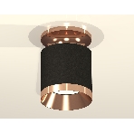 Светильник Ambrella Light XS7402121 SBK/PPG черный песок/золото розовое полированное MR16 GU5.3 (N7930, C7402, N7035), фото3