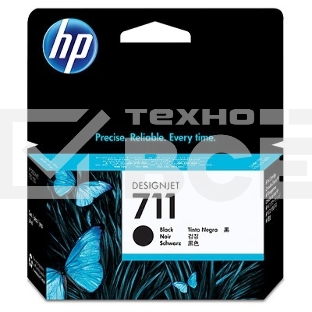 Картридж струйный HP №711 CZ129A черный для HP DJ T120/T520 (38мл)