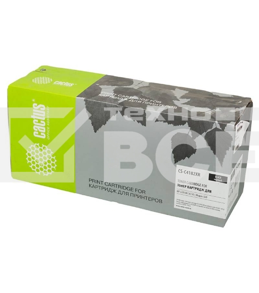 Картридж лазерный Cactus CS-C4182XR черный (20000 стр.) для HP LJ 8100/8150/Mopier 320
