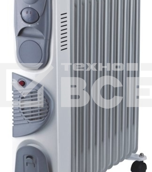 Обогреватель масляный Оазис BВ-25Т с тепловентилятором, 11 секций