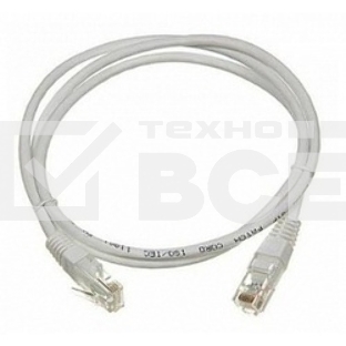 Патч-корд LANMASTER LSZH FTP кат.6, 1.5 м, серый