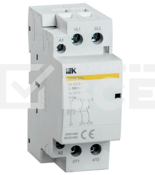 Контактор модульный КМ40-20М AC IEK MKK11-40-20