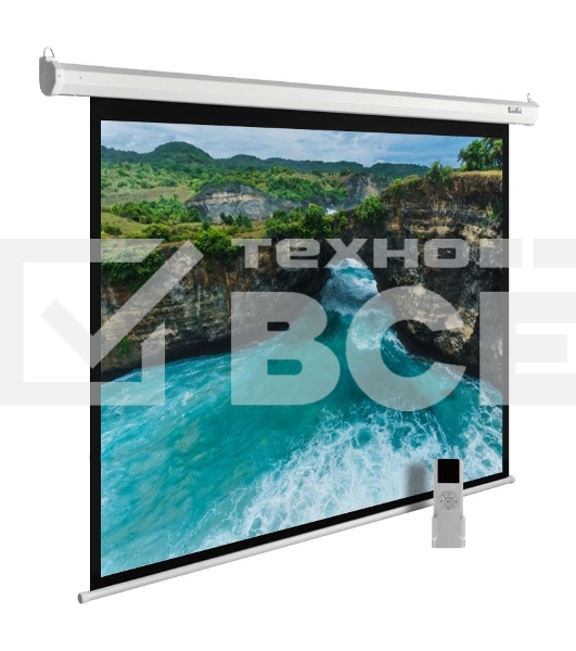 Экран Cactus 150x200см MotoExpert CS-PSME-200x150-WT 4:3 настенно-потолочный рулонный белый (моторизованный привод)