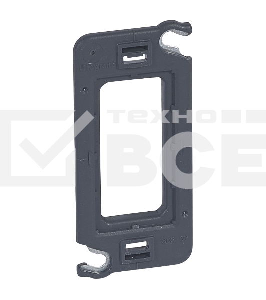 Суппорт, монтаж на винтах - Программа Batibox - разделяемый - 1 -местный - 1 модуль