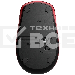Мышь беспроводная Logitech M190 черный/красный, 1000 dpi, радиоканал, USB, кнопки - 3, фото3
