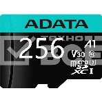 Карта памяти MICRO SDXC 256GB W/AD. AUSDX256GUI3V30SA2-RA1 ADATA, фото3