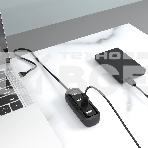 Концентратор Vention VAS-J43-B100 (USB 2.0 на 4 порта Черный - 1м.), фото4