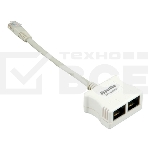 Розетки Hyperline SPL-YT4-E2-E2 Разветвитель 4Pr.T568A/T568B -) 2 x 2Pr.10BASE-T, фото4