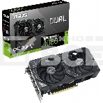 Видеокарта ASUS DUAL-RTX4060TI-O8G RTX4060TI 8Gb 128bit GDDR6 2520/18000 HDMIx1 DPx3 HDCP Ret, фото 1
