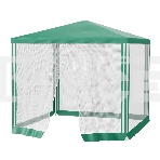 Тент садовый с москитной сеткой, 250х250/240 см, Camping  Palisad, фото15