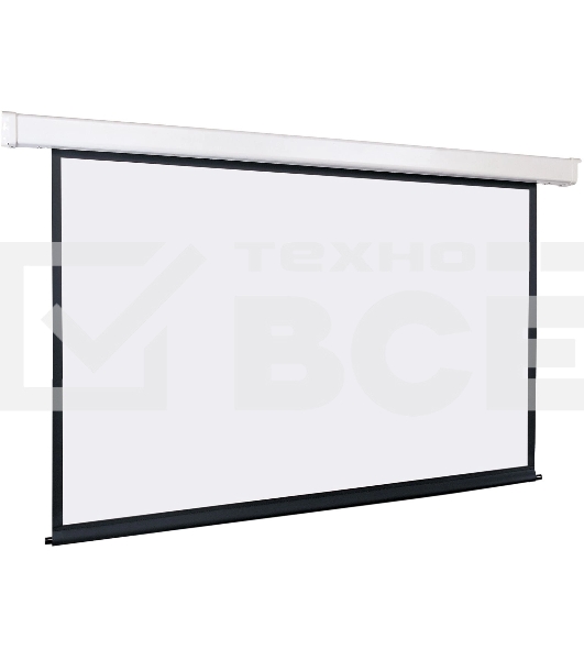 Экран настенный Lumien 189х240см Master Control LMC-100114 черная кайма сверху 50см
