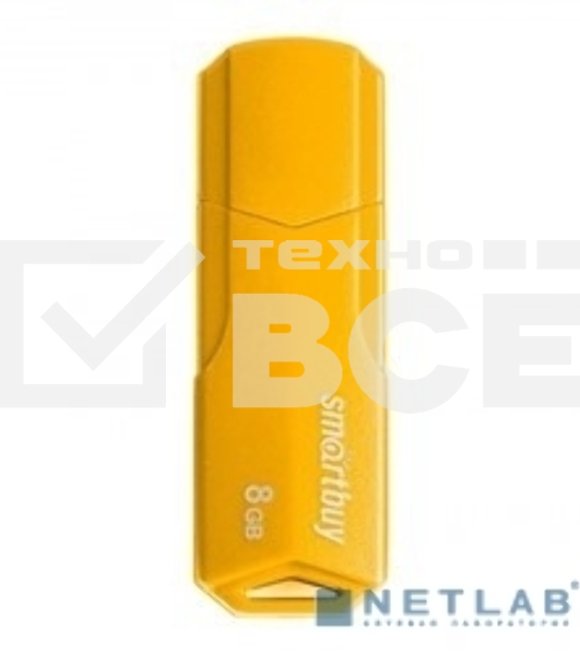 Флеш диск SmartBuy 4GB CLUE Yellow (SB4GBCLU-Y)