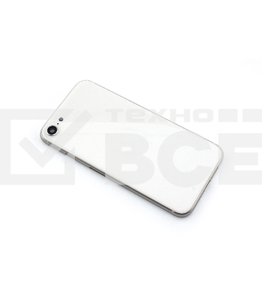 Задняя крышка (корпус) в сборе с рамкой для Apple iPhone SE3 белый