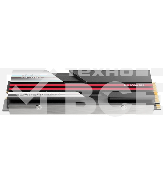Накопитель SSD Netac NV7000-T, 4Tb, M.2 2280, PCIe 4.0 x4, NVMe, R/W 7300/6700, с радиатором