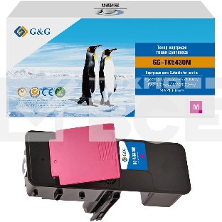 Картридж лазерный G&G GG-TK5430M TK-5430M пурпурный (1250стр.) для Kyocera Ecosys PA2100cx/PA2100cwx/MA2100cfx/MA2100cwfx