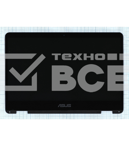 Модуль (матрица + тачскрин) для Asus TP401 HD с рамкой