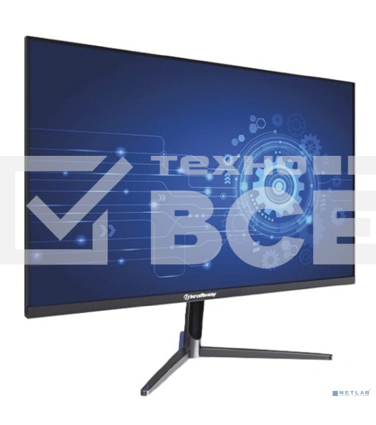 Монитор 27' Kraftway KraftView KV-470-01q IPS 2560x1440, 75 Гц, 5 мс, 16:9, 300 кд/м², HDMI, DP, USB-A 2.0, 3.5 Jack, динамики, HDR10, FreeSync, черный