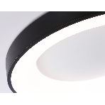 Потолочный светодиодный светильник Ambrella light FZ1403 BK черный IP20 48W 3000K-6500K D500*50 (ПДУ ИК), фото9