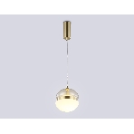 Подвесной светодиодный светильник Ambrella light LH11001 GD/FR золото/белый матовый 20W 3000K D180*200, фото7