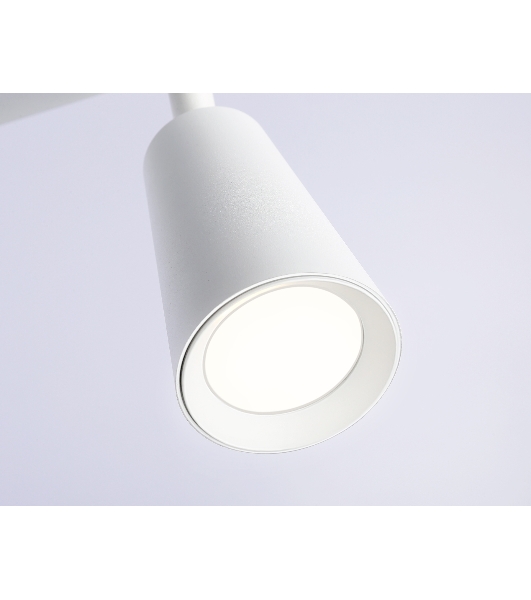 Накладной поворотный спот Ambrella light TA13148/3 WH белый GU10/3 max 12W 445*60*130