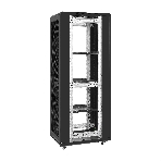 Шкаф телекоммуникационный 19' напольный 42U ExeGate EC-FS-42U.600.800.V.V.BLACK (19”, 42U, 600x800x2054mm (ШхГхВ), передняя и задняя двери перфорированные, съемные боковые панели, пыле- и влагозащита IP20, встроенный вентиляционный модуль, 1 полка в комплекте, черный RAL 9004, 3 коробки), фото13