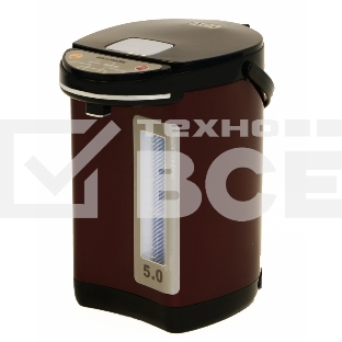 Термопот Willmark WAP-502KL (5,0л, 2 сп. налива воды, 900Вт) (Вишневый)