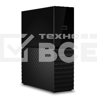 Накопитель на жестком магнитном диске WD Внешний жёсткий диск WD My Book (New) WDBBGB0060HBK-EESN 6ТБ 3,5