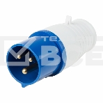 Вилка 013 переносная 2Р+РЕ 16А 220В IP44 Rexant, фото 1