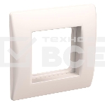 Рамка 1-м 2мод. с суппортом для коробок КМКУ белый IEK CKK-40D-RSK2-K01, фото2