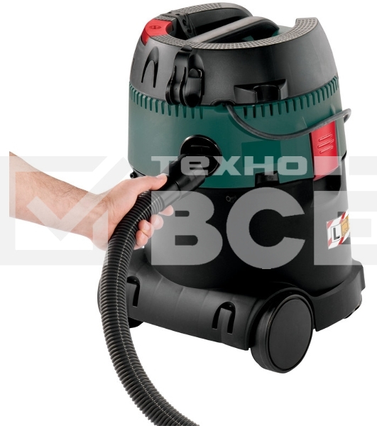 Пылесос строительный Metabo ASA 25 L PC 602014000 Пылесос {1250вт,розетка,ручн.очистка, бак 25л, вес 8.3 кг }
