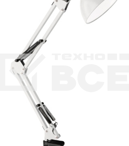 Светильник UF-312P С01 настол. 230В 60Вт бел. Ultraflash 12894