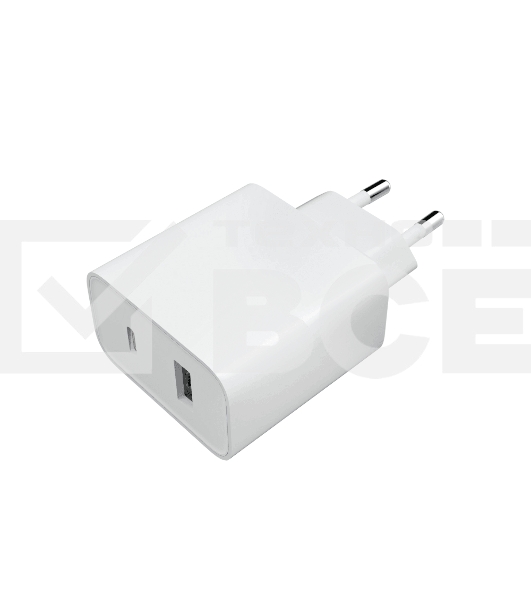 Сетевое зарядное устройство Xiaomi Mi 33W Wall Charger (Type-A+Type-C) EU