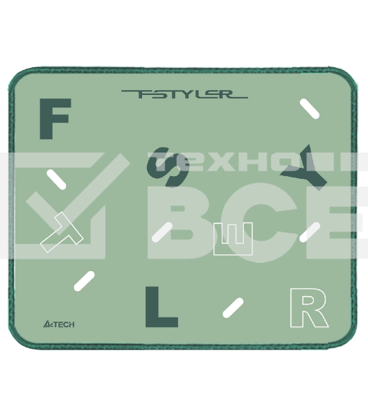 Коврик для мыши A4Tech FStyler FP25 зеленый 250x200x2мм