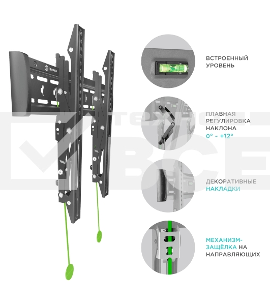 Кронштейн ONKRON SN14 для телевизора 32