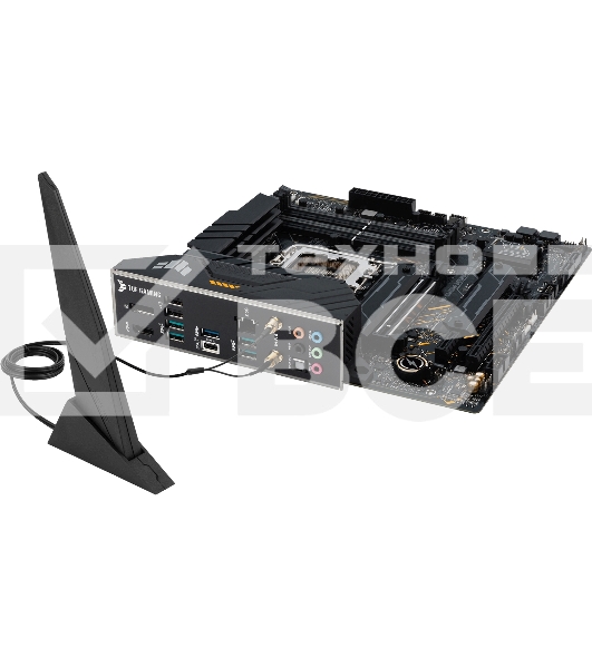 Материнская плата ASUS TUF GAMING B660M-PLUS WIFI, LGA 1700, Intel B660, 4xDDR5, 4xSATA, 2xM.2, 1xPCIe 5.0 x16, 1xPCIe 3.0 x4, 1xPCIe x1, 1xDP, 1xHDMI, 1x 2.5Gb LAN, 4xUSB-A 3.2 Gen 2, 1xUSB-A 3.2 Gen 1, 2xUSB 2.0, 1xUSB-C 3.2 Gen 2x2, 5x3.5 мм, 7.1, mATX