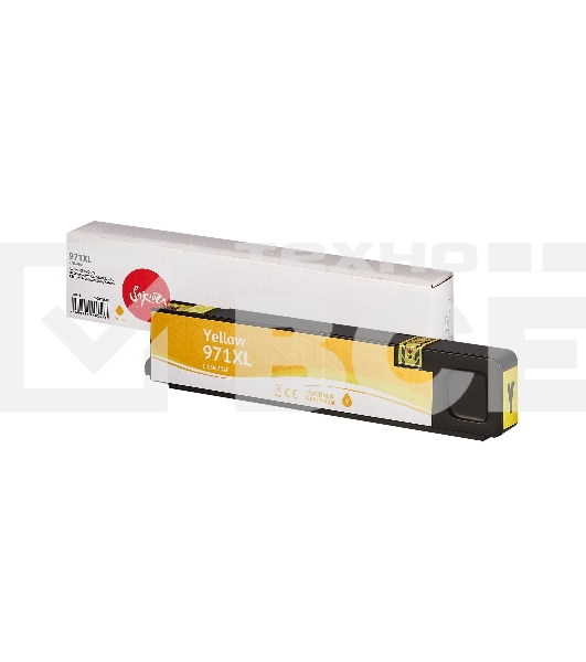 Струйный картридж Sakura CN628AE (№971XL Yellow) для HP, желтый, 110 мл., 7000 к.