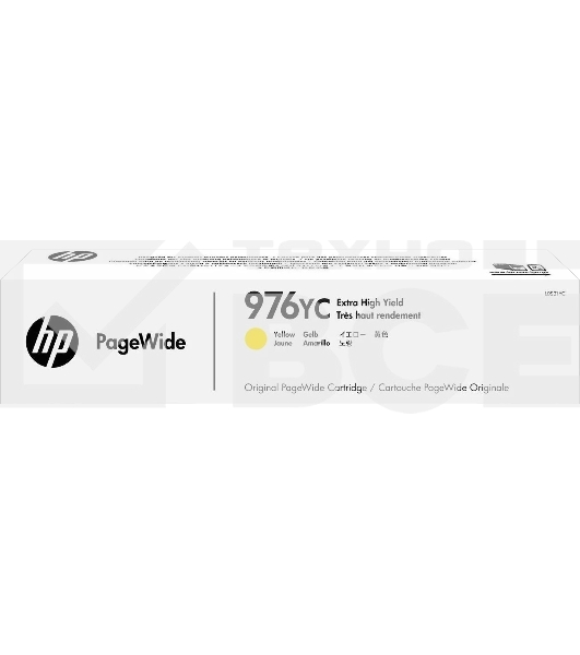 Картридж струйный HP 976YC L0S31YC желтый для HP PW Pro 5777/552 (16000 стр.)
