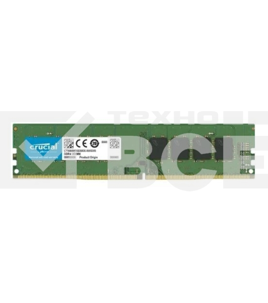 Оперативная память Crucial, DDR4, 16GB (1x16 GB), 3200 MHz, CL22